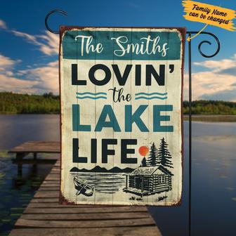 Personalized Garden Flag for Lake Lovers - Thegiftio UK