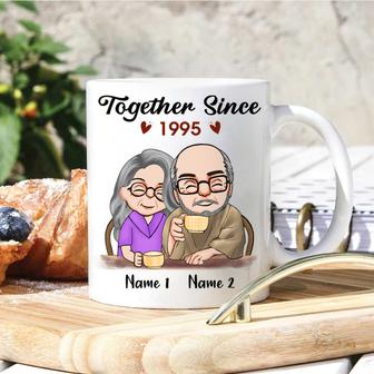 Together Since When We Get To The End Custom Mug - Thegiftio UK