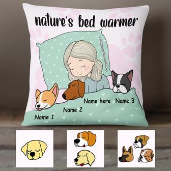Personalized Dog Bed Warmer Pillow TID - Thegiftio UK