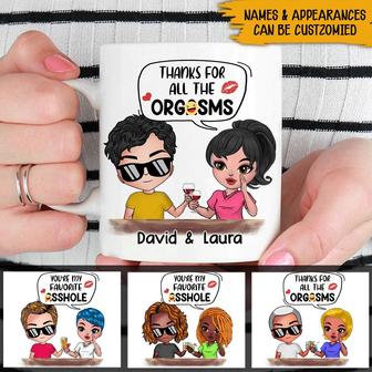 Dirty Naughty Custom Mug - Funny Valentine's Gift for Him - Thegiftio UK