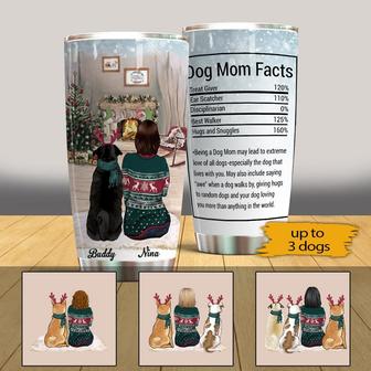 Dog Tumbler Personalized Dog Mum Facts - Gift for Dog Lovers - Thegiftio UK