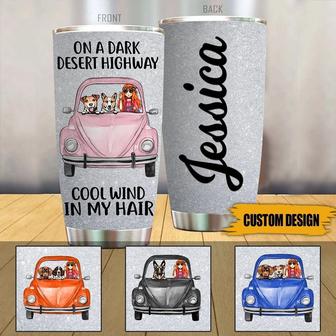 Dog X Bug Car Custom Tumbler - Gift for Dog Lovers - Thegiftio UK