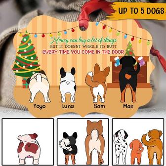 Dogs Christmas Personalized Ornament - Gift for Dog Lovers - Thegiftio UK