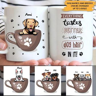 Dogs Mug Personalized Custom Mug - Gift for Dog Lovers - Thegiftio UK