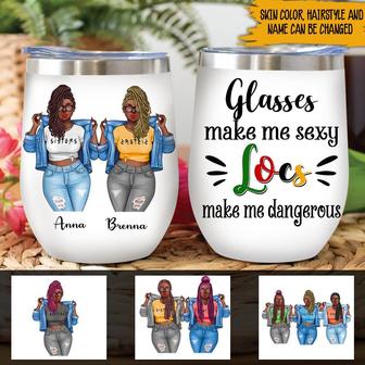 Dreadlocs Bestie Custom Tumbler - Gift for Besties - Thegiftio UK