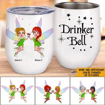 Drinkerbell Personalized Wine Tumbler - Gift for Best Friend - Thegiftio UK