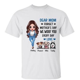Cool Doll Dog Mom Personalized T-Shirt - Gift for Dog Lovers - Thegiftio UK