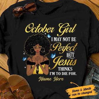 Personalized BWA I May Not Perfect T Shirt - Thegiftio UK