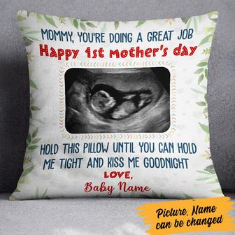 Personalized Baby Ultrasound Pillow for New Moms - Thegiftio UK