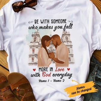 Personalized BWA Couple Christian T Shirt - Thegiftio UK