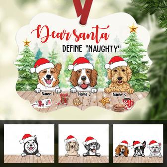 Personalized Dog Christmas Ornament, Dog Lover Gift, Dear Santa Dog Christmas Benelux Ornament - Thegiftio UK