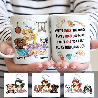 Personalized I Will Be Watching You Dog Mug - Thegiftio UK
