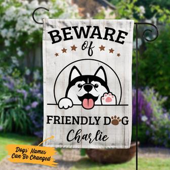Personalized Dog Gardening Flag for Pet Lovers - Thegiftio UK