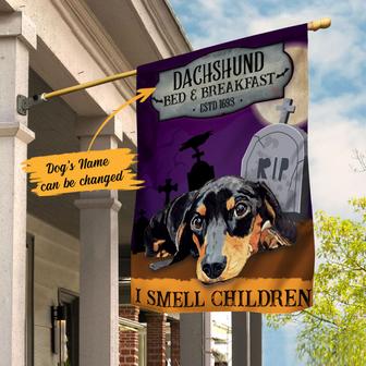 Personalized Garden Flag for Dachshund Lovers - Thegiftio UK