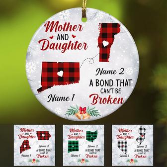 Personalized Bond Long Distance Ornament SB2436 30O34 - Thegiftio UK