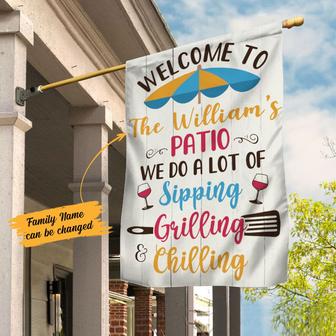 Personalized Family Garden Flag for Home Decor - Thegiftio UK