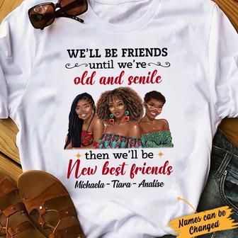 Personalized BWA Friends Until Old - Thegiftio UK