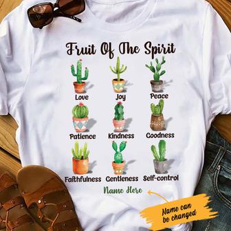Personalized Fruit Of The Spirit Plant T Shirt - Thegiftio UK