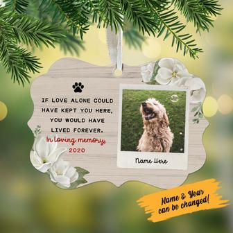 Personalized Dog Loss Memorial Benelux Ornament NB131 87O58 - Thegiftio UK