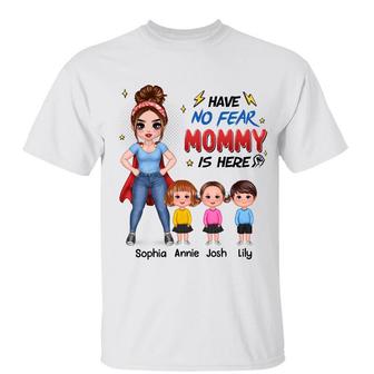 Have No Fear Mom Grandma Is Here Custom T-Shirt - Thegiftio UK