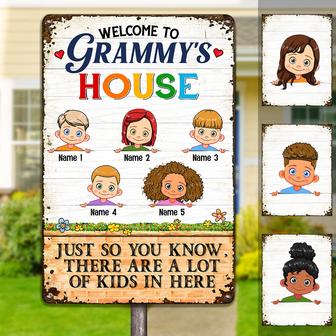 Personalized Vintage Metal Sign for Mom or Grandma - Thegiftio UK