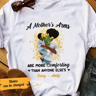 Personalized BWA Mom Arms T Shirt - Thegiftio UK