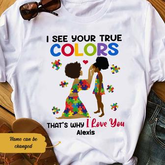 Personalized Autism BWA T Shirt - Thegiftio UK