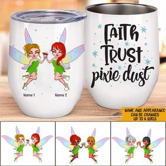 Fairy Wine Tumbler Custom Drinkware - Gift for Friends - Thegiftio UK