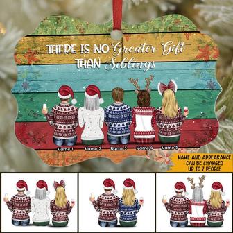 There Is No Greater Gift Than Siblings Personalized Ornament - Thegiftio UK