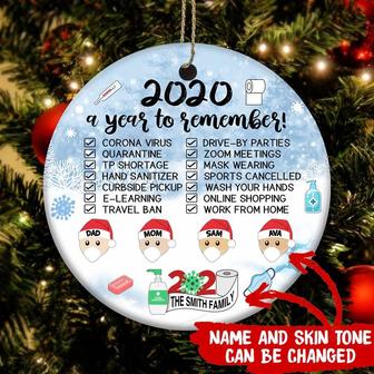 Family Circle Personalized Ornament - Gift for Family - Thegiftio UK