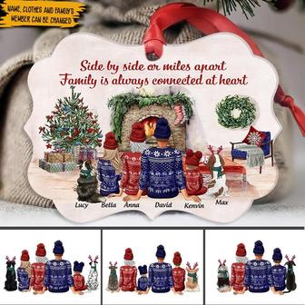 Family Is Always Connected Personalized Ornament - Gift - Thegiftio UK