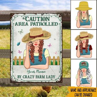 Farm Girl Custom Metal Sign - Gift for Farm Lovers - Thegiftio UK