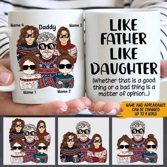 Like Father Like Daughter Custom Mug - Gift for Father - Thegiftio UK