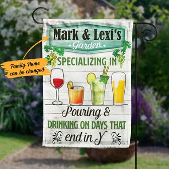 Personalized Garden Flag for Gardening Enthusiasts - Thegiftio UK