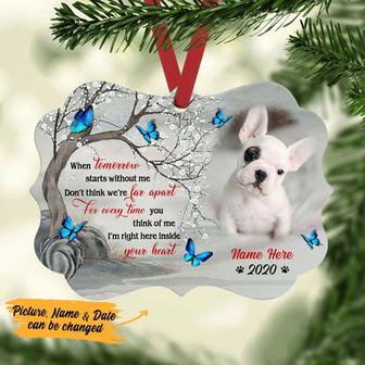 Personalized Dog Memorial Butterfly Benelux Ornament NB242 85O53 - Thegiftio UK