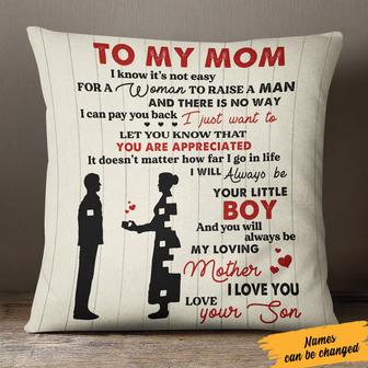 Personalized Pillow for Mom from Son & Daughter - Thegiftio UK