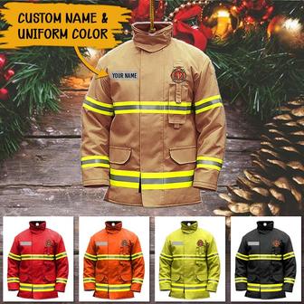 Firefighter Christmas Personalized Ornament - Christmas Gift - Thegiftio UK