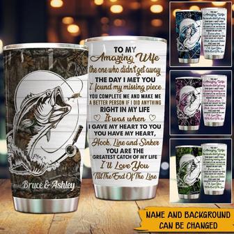 You Are The Greatest Catch Custom Tumbler - Gift for Her - Thegiftio UK