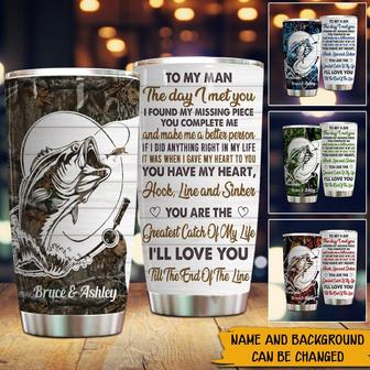 You Are The Greatest Catch Custom Tumbler - Gift for Him - Thegiftio UK