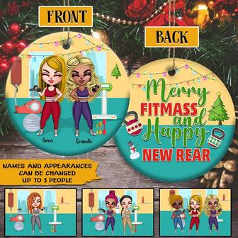 Fitness Girls Personalized Ornament - Christmas Gift - Thegiftio UK
