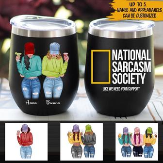 Friends Wine Tumbler Custom Gift - Gift for Friends - Thegiftio UK