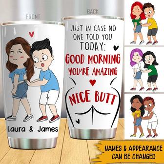 Funny Couple Personalized Tumbler - Valentine's Day Gift - Thegiftio UK