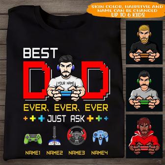 Gamer Dad Custom T Shirt - Perfect Gift for Gamer Dads - Thegiftio UK