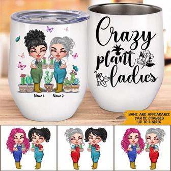 Hoeing Ain't Easy Custom Wine Tumbler - Gift for Gardeners - Thegiftio UK