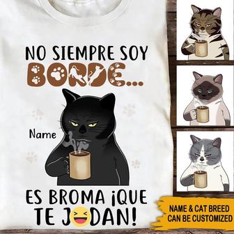 Gatos Personalized T-Shirt - Gift for Spanish Speakers - Thegiftio UK