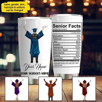 Graduation Custom Tumbler - Gift for Graduating Seniors - Thegiftio UK