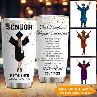 Your Future Is Bright Custom Tumbler - Graduation Gift - Thegiftio UK