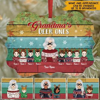 Grandma Christmas Personalized Ornament - Gift for Grandma - Thegiftio UK