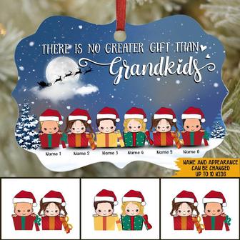 There Is No Greater Gift Than Grandkids Custom Ornament - Thegiftio UK