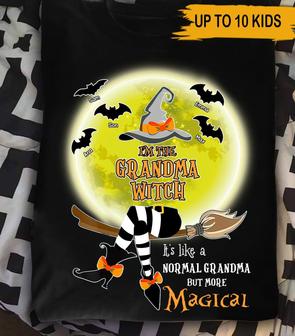 Grandma Witch Personalized T-Shirt - Gift for Grandma - Thegiftio UK